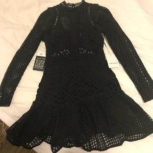 BRAND NEW SIZE 4 Self-Portrait mini-dress